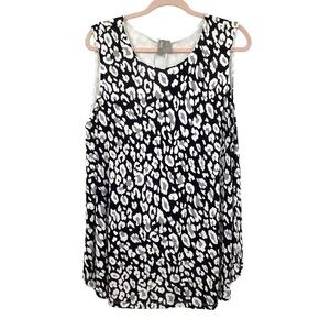 ASOS Maternity Leopard Print Sleeveless Top 10 NWT
